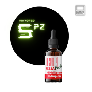 5 pz aceite de cbd pocket h3mp.mx