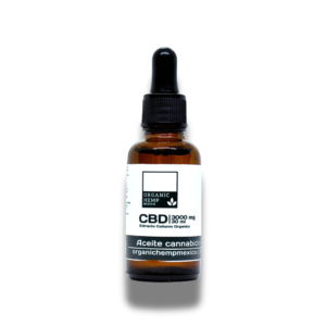 aceite cbd 3000 mg 30 ml - organic hemp mexico