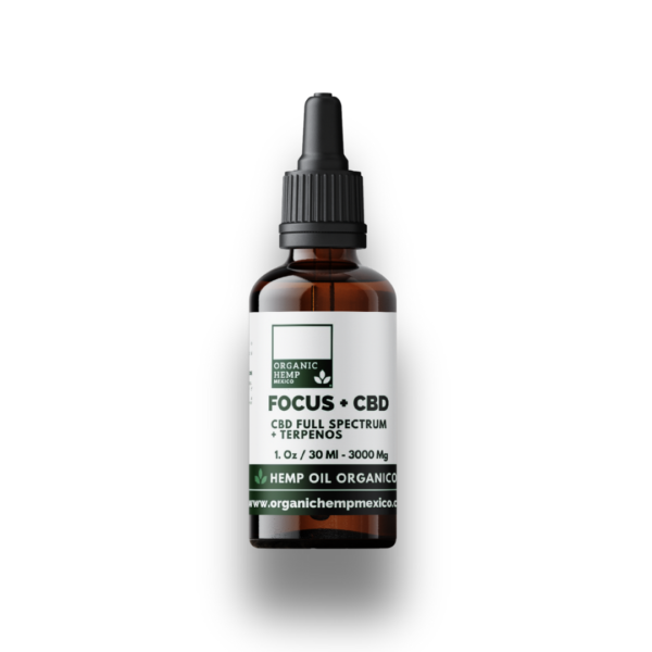 aceite de cbd focus organic hemp mexico